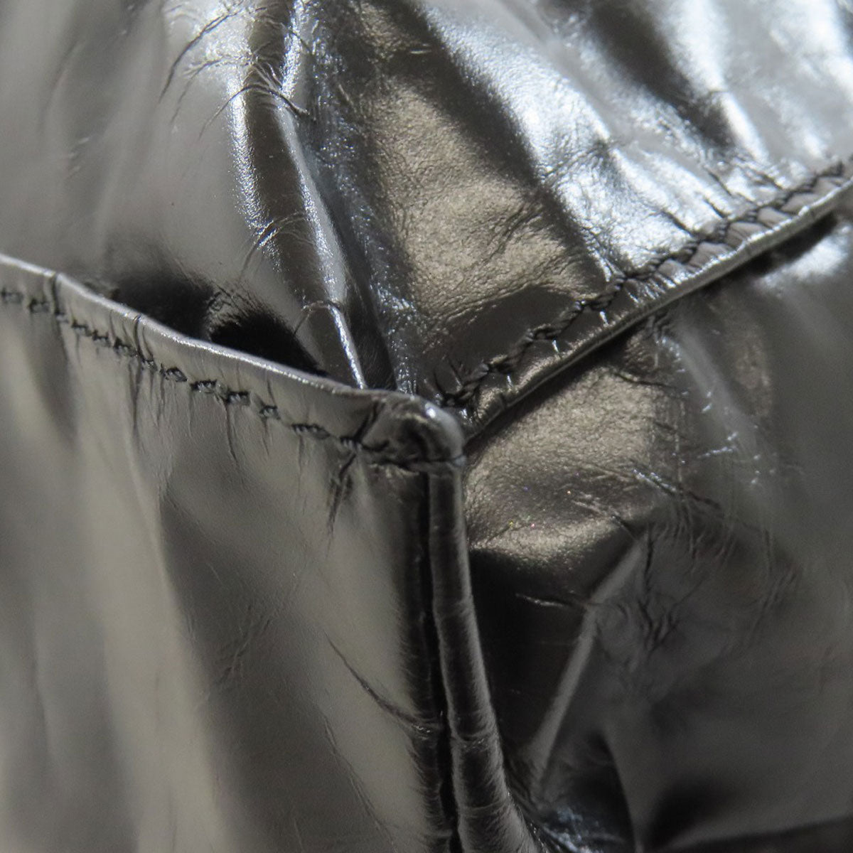 VALENTINO logo Tote Bag Calf Ladies [Used]