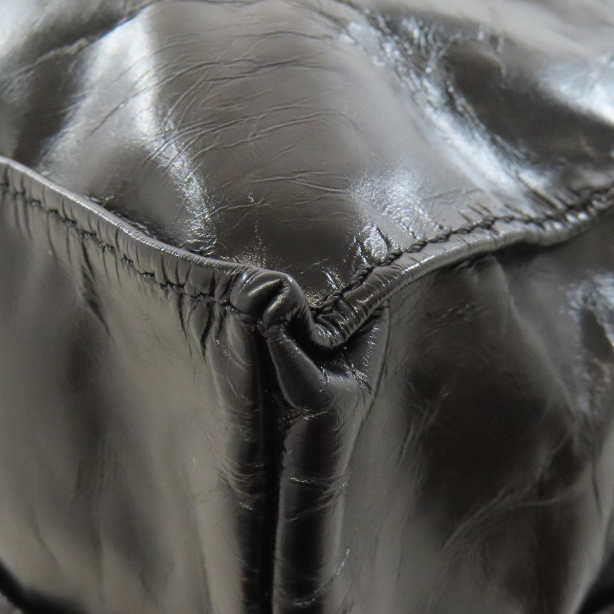 VALENTINO logo Tote Bag Calf Ladies [Used]