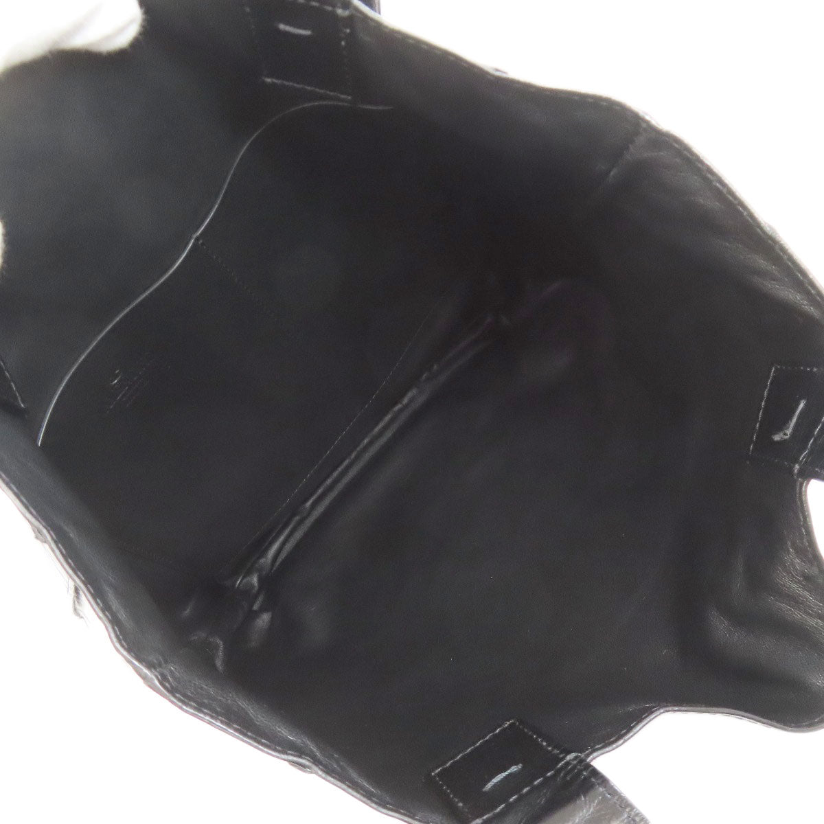 VALENTINO logo Tote Bag Calf Ladies [Used]