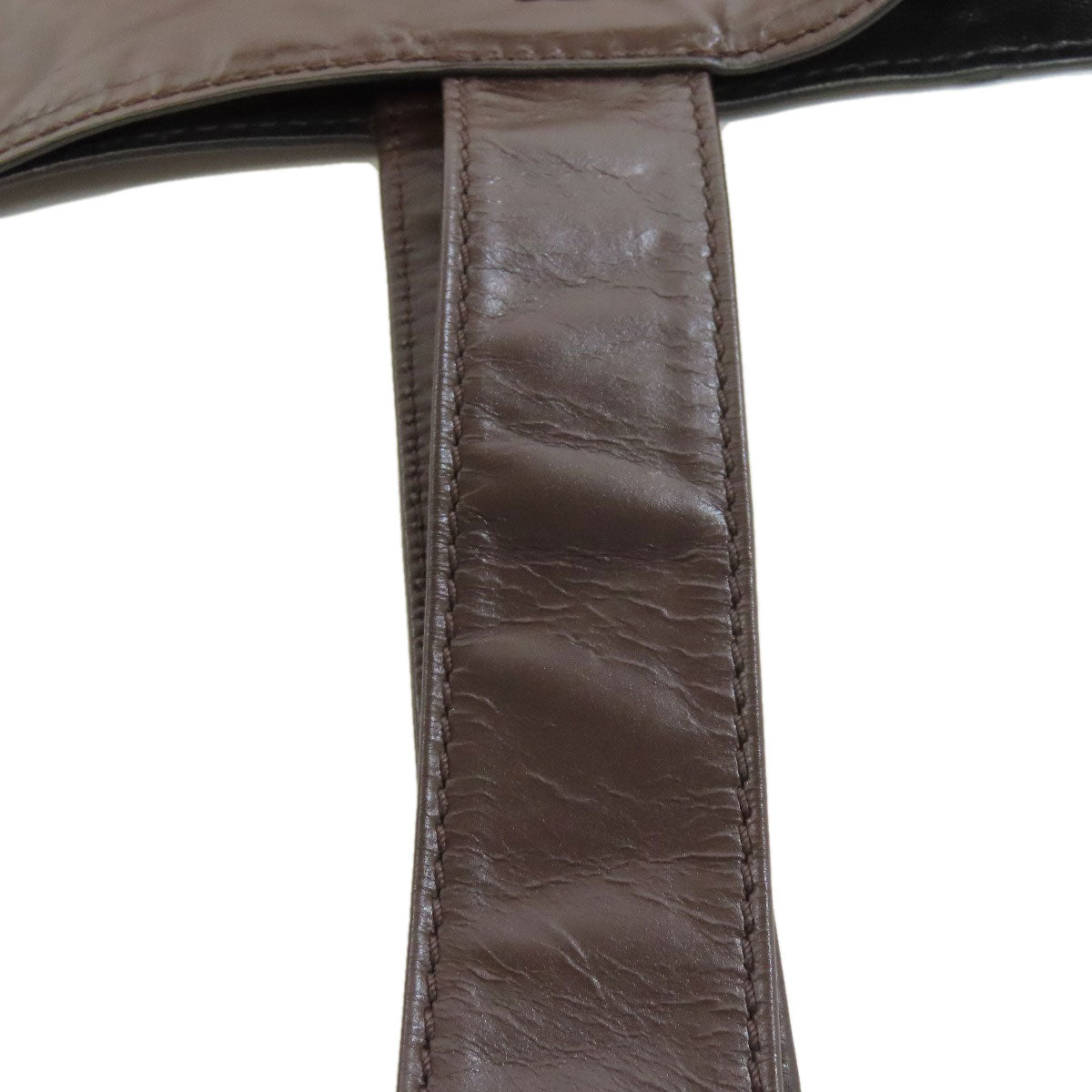 VALENTINO logo Tote Bag Calf Ladies [Used]