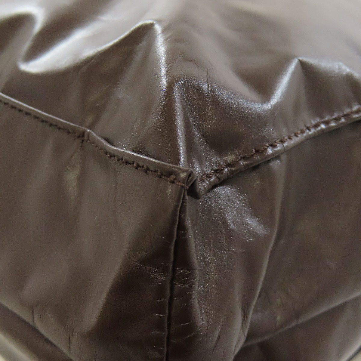 VALENTINO logo Tote Bag Calf Ladies [Used]