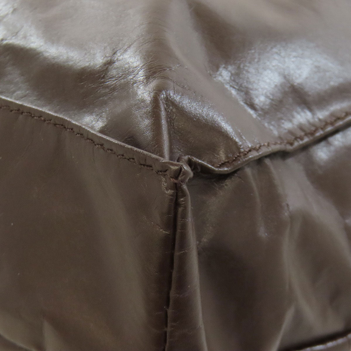 VALENTINO logo Tote Bag Calf Ladies [Used]