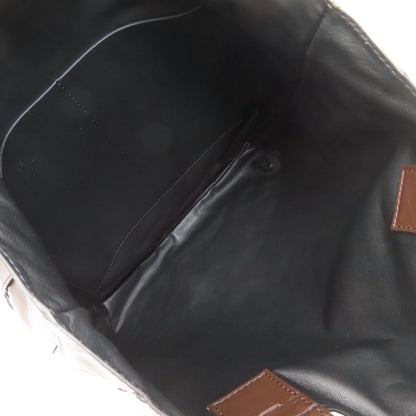 VALENTINO logo Tote Bag Calf Ladies [Used]