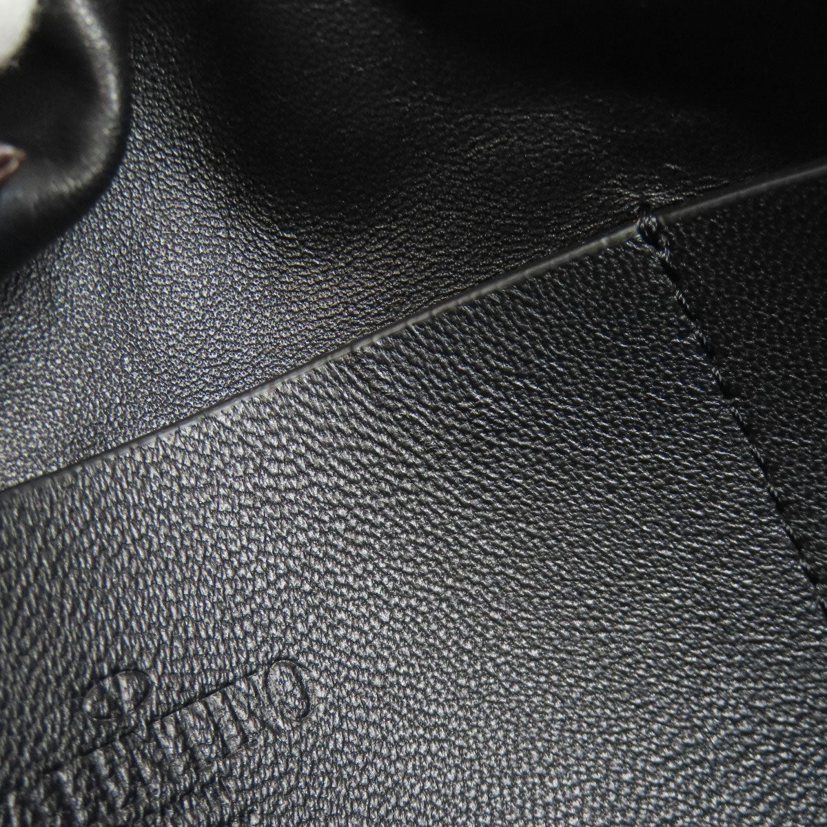 VALENTINO logo Tote Bag Calf Ladies [Used]