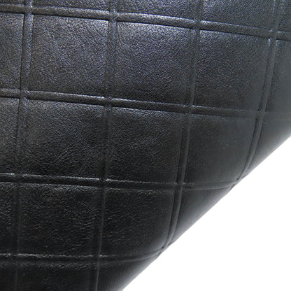 CHANEL ChainShoulder COCO Mark SilverHardware Handbag Calf Ladies [Used]