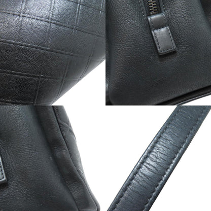 CHANEL ChainShoulder COCO Mark SilverHardware Handbag Calf Ladies [Used]