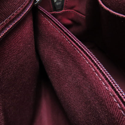 CHANEL ChainShoulder COCO Mark SilverHardware Handbag Calf Ladies [Used]