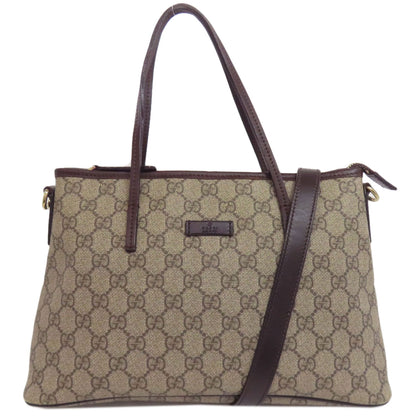 GUCCI 353440 GG Supreme 2WAY Handbag PVC Ladies [Used]