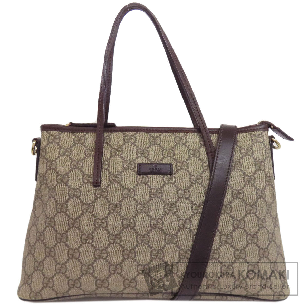 GUCCI 353440 GG Supreme 2WAY Handbag PVC Ladies [Used]