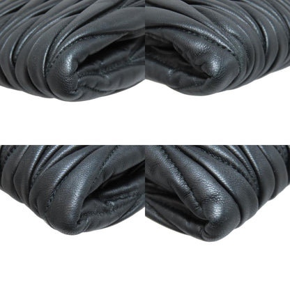 ミュウミュウ RP0385 マテラッセ 2WAY クラッチバッグ レザー レディース 【中古】【MIUMIU】