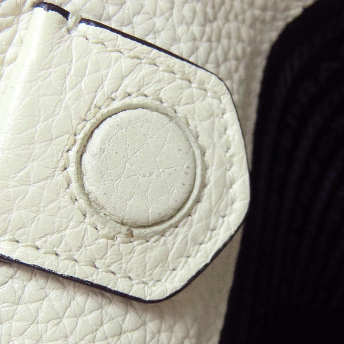 PRADA logo Shoulder Bag Leather Ladies [Used]