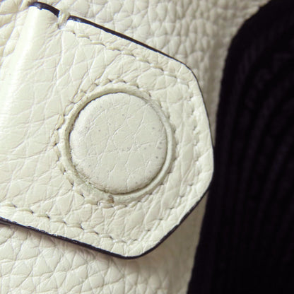 PRADA logo Shoulder Bag Leather Ladies [Used]