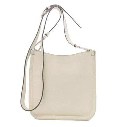 PRADA logo Shoulder Bag Leather Ladies [Used]