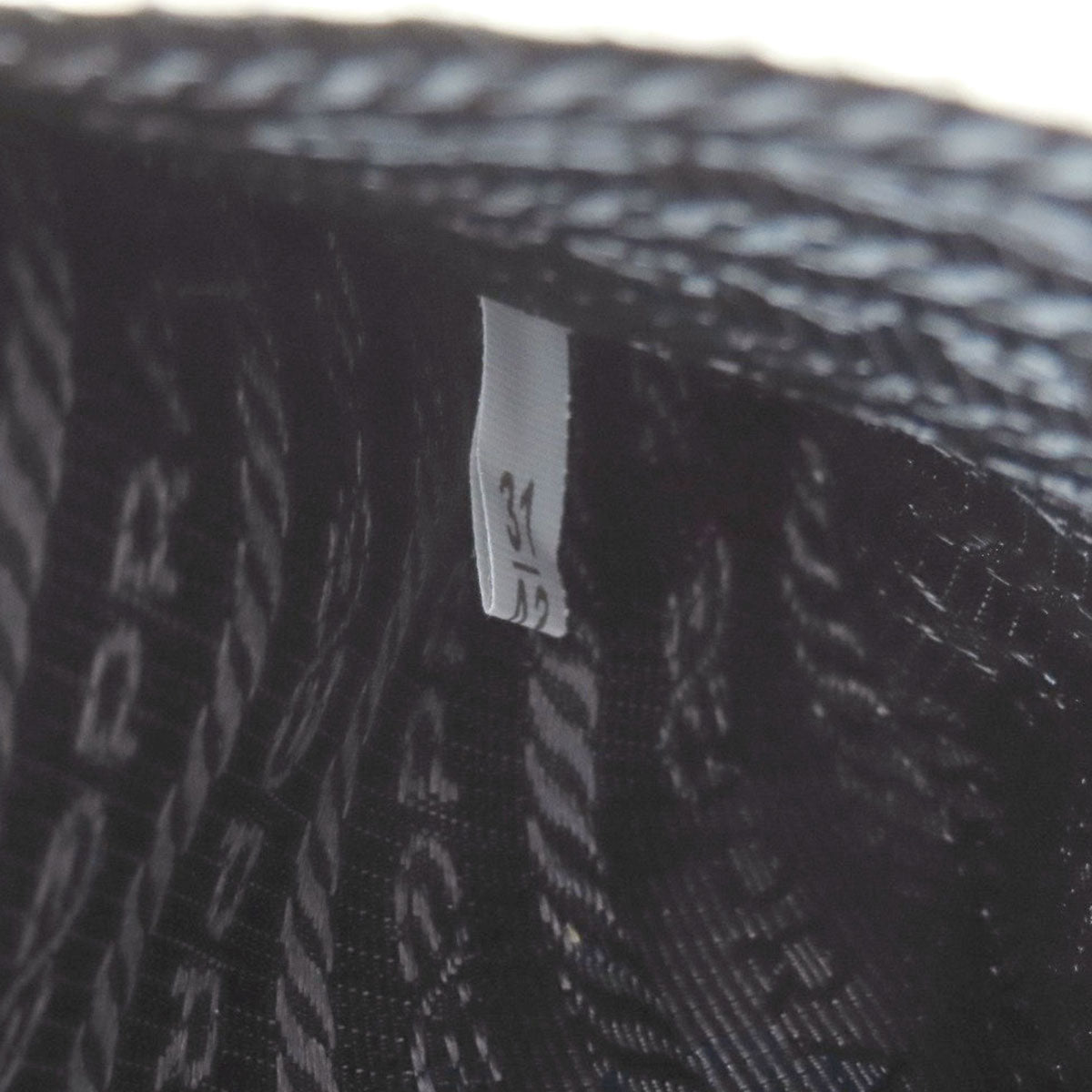 PRADA logo Shoulder Bag Leather Ladies [Used]