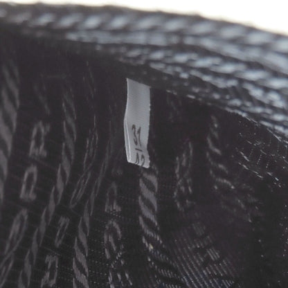 PRADA logo Shoulder Bag Leather Ladies [Used]