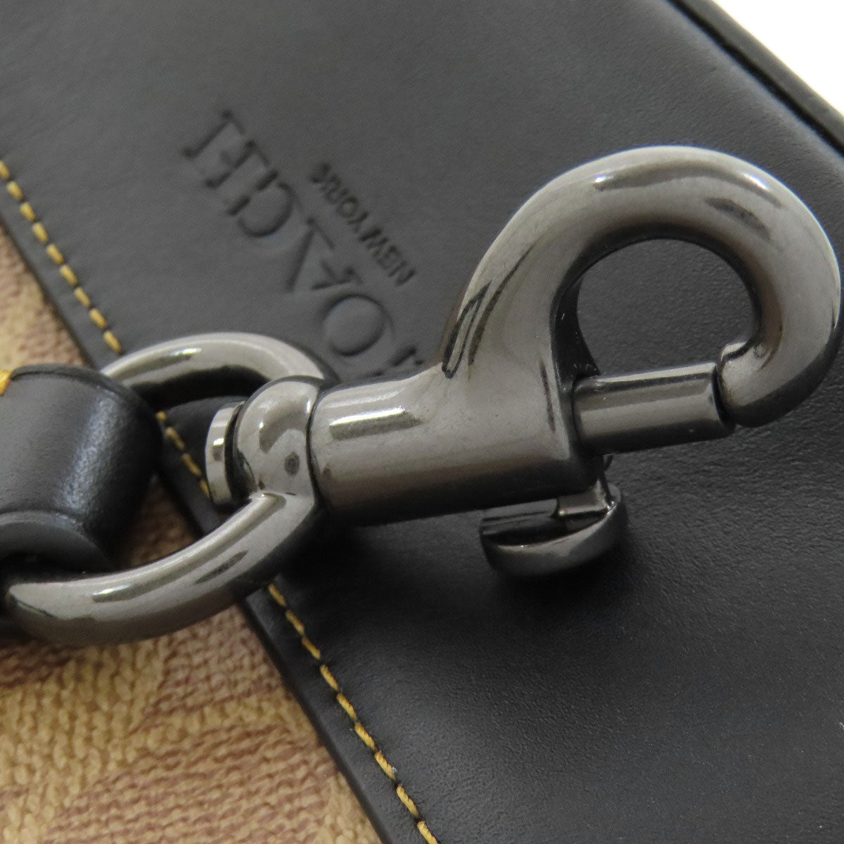 COACH CY801 Dominic Sling body bag PVC Ladies [Used]