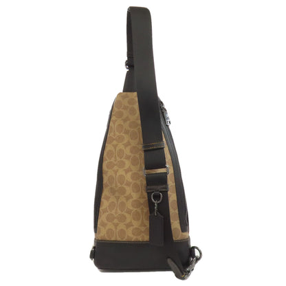 COACH CY801 Dominic Sling body bag PVC Ladies [Used]