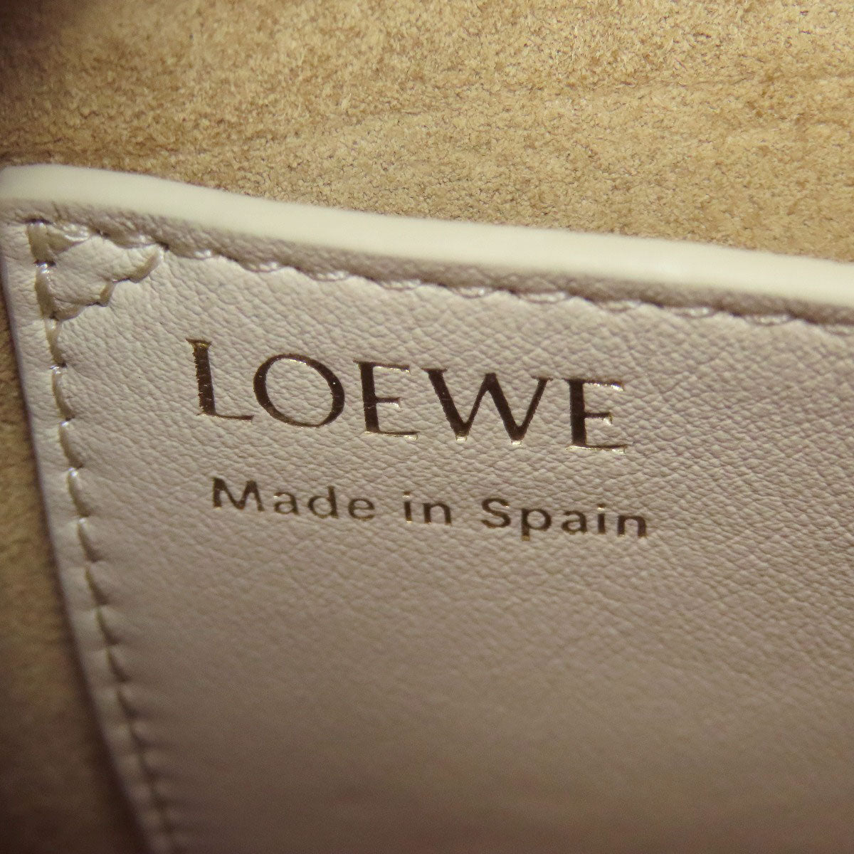 LOEWE Amazona16 Square 2WAY Handbag Calf Ladies [Used]