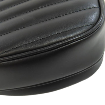 GUCCI 751628 Interlocking G heart Shoulder Bag Calf Ladies [Used]