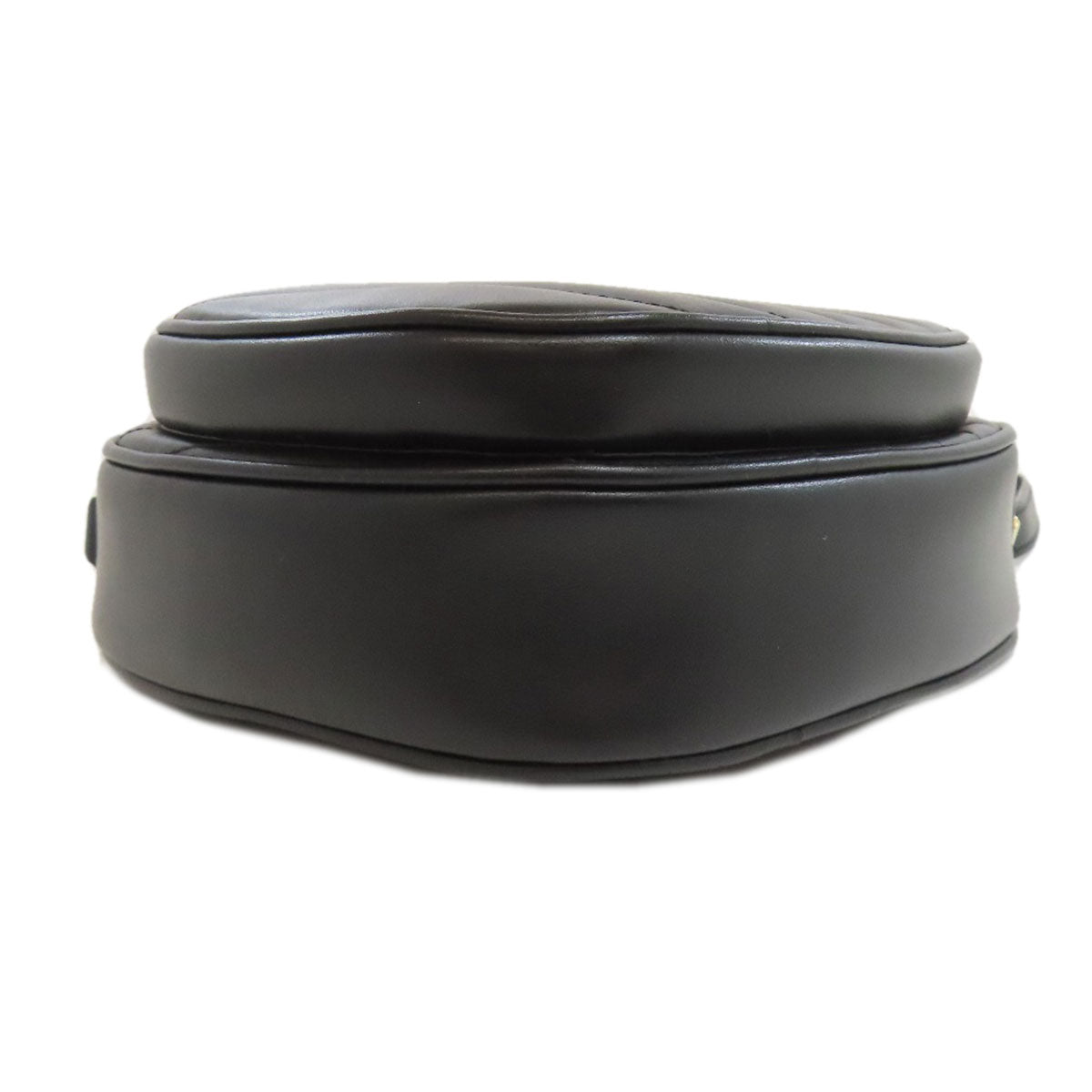 GUCCI 751628 Interlocking G heart Shoulder Bag Calf Ladies [Used]