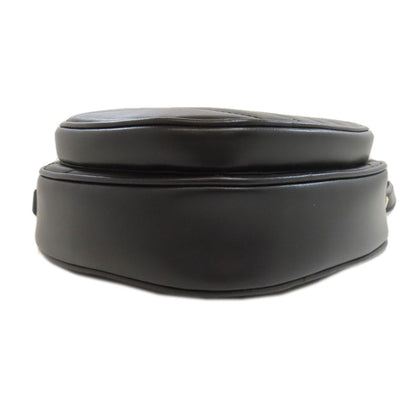 GUCCI 751628 Interlocking G heart Shoulder Bag Calf Ladies [Used]