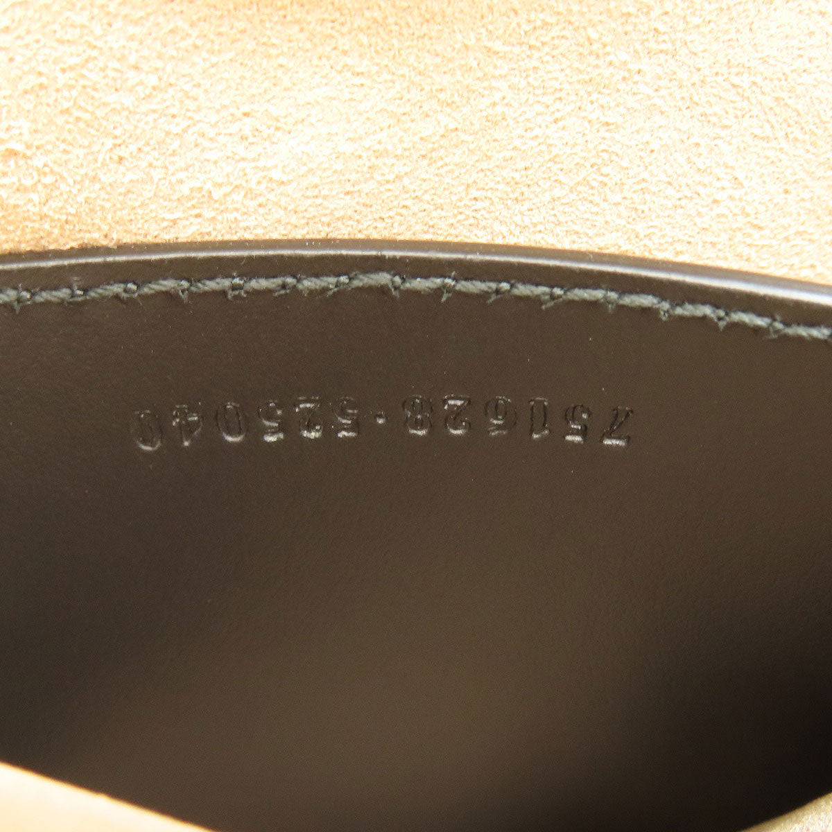 GUCCI 751628 Interlocking G heart Shoulder Bag Calf Ladies [Used]