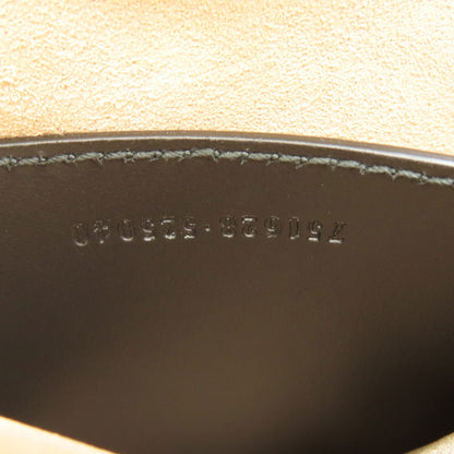 GUCCI 751628 Interlocking G heart Shoulder Bag Calf Ladies [Used]