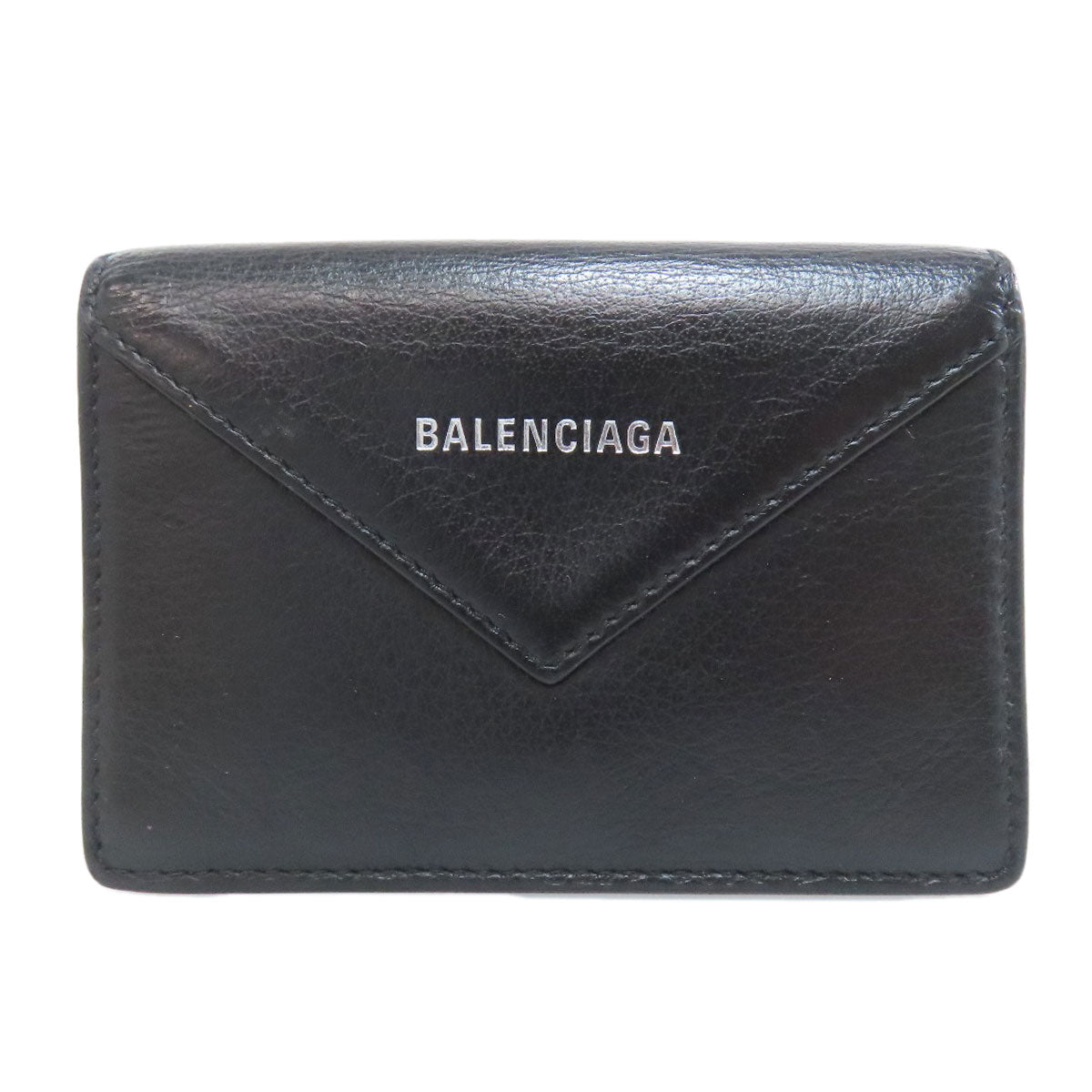 BALENCIAGA 505238 paper Card Case Calf Ladies [Used]