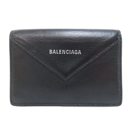 BALENCIAGA 505238 paper Card Case Calf Ladies [Used]
