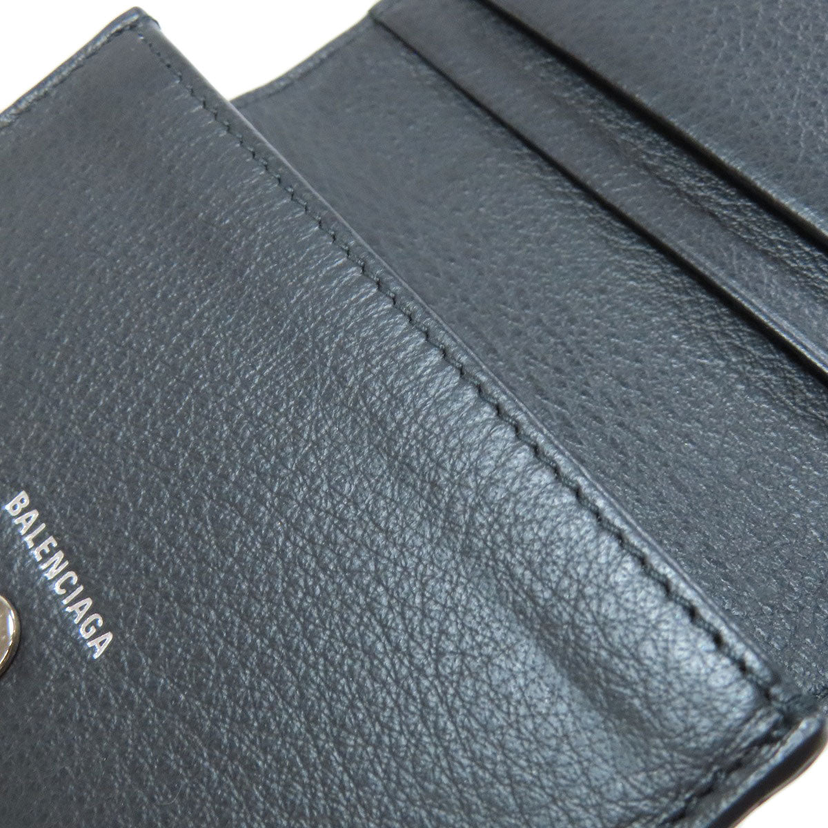 BALENCIAGA 505238 paper Card Case Calf Ladies [Used]