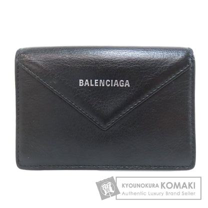 BALENCIAGA 505238 paper Card Case Calf Ladies [Used]