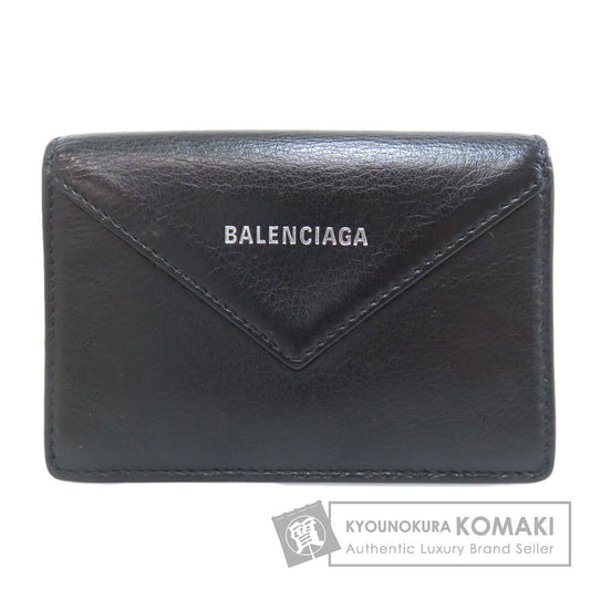 BALENCIAGA 505238 paper Card Case Calf Ladies [Used]