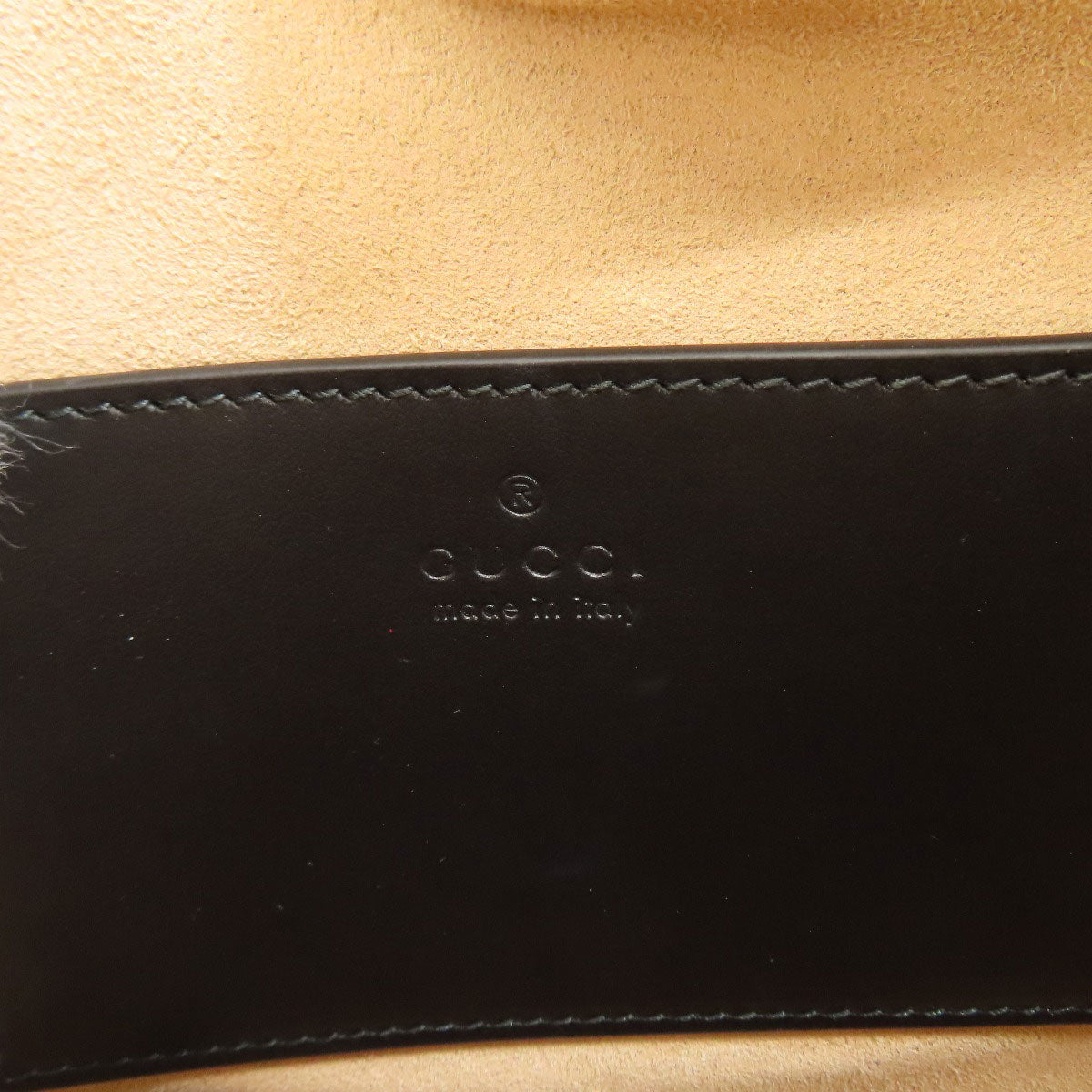 GUCCI 751628 Interlocking G heart Shoulder Bag Calf Ladies [Used]