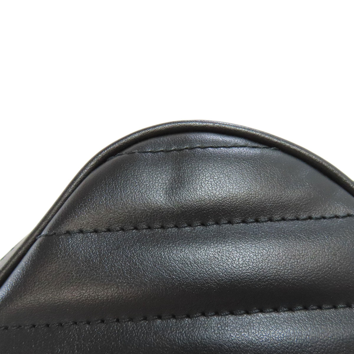GUCCI 751628 Interlocking G heart Shoulder Bag Calf Ladies [Used]