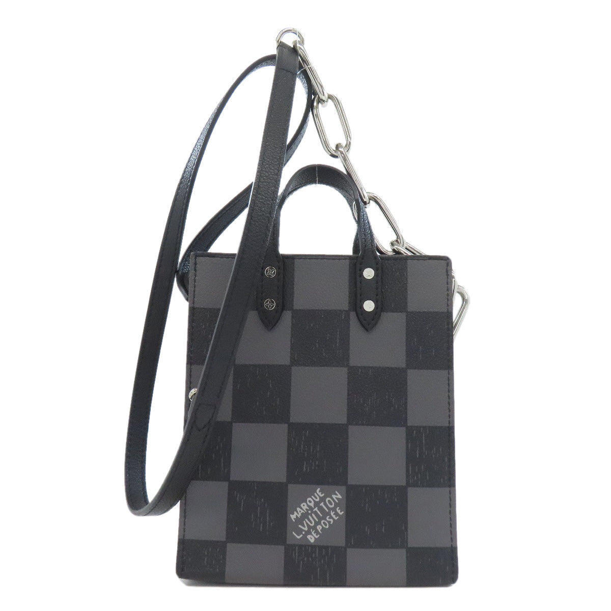 LOUIS VUITTON N60479 Damier Checkerboard PlatXS Sac Handbag Damier canvas Ladies [Used]