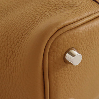 HERMES Picotin Lock PM SilverHardware Handbag Taurillon Clemence Ladies [Used]