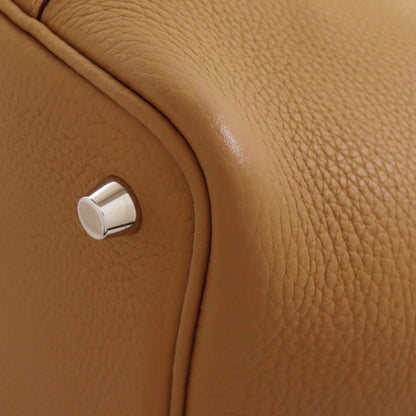 HERMES Picotin Lock PM SilverHardware Handbag Taurillon Clemence Ladies [Used]