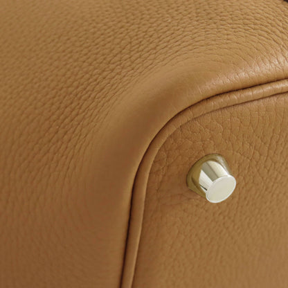 HERMES Picotin Lock PM SilverHardware Handbag Taurillon Clemence Ladies [Used]