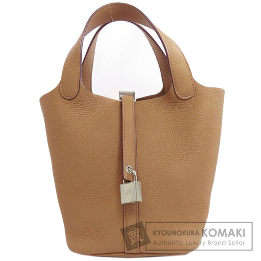 HERMES Picotin Lock PM SilverHardware Handbag Taurillon Clemence Ladies [Used]