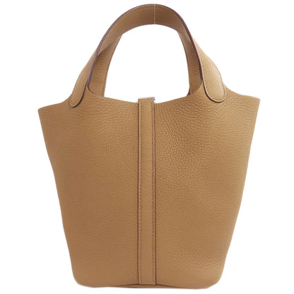 HERMES Picotin Lock PM SilverHardware Handbag Taurillon Clemence Ladies [Used]