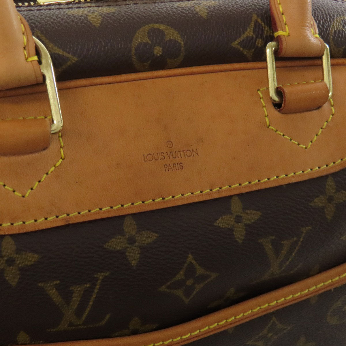 LOUIS VUITTON M47270 Deauville Handbag Monogram canvas Ladies [Used]