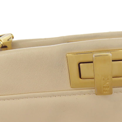 フェンディ ピーカブー ミニ モンスター 2WAY ハンドバッグ カーフ レディース 【中古】【FENDI】