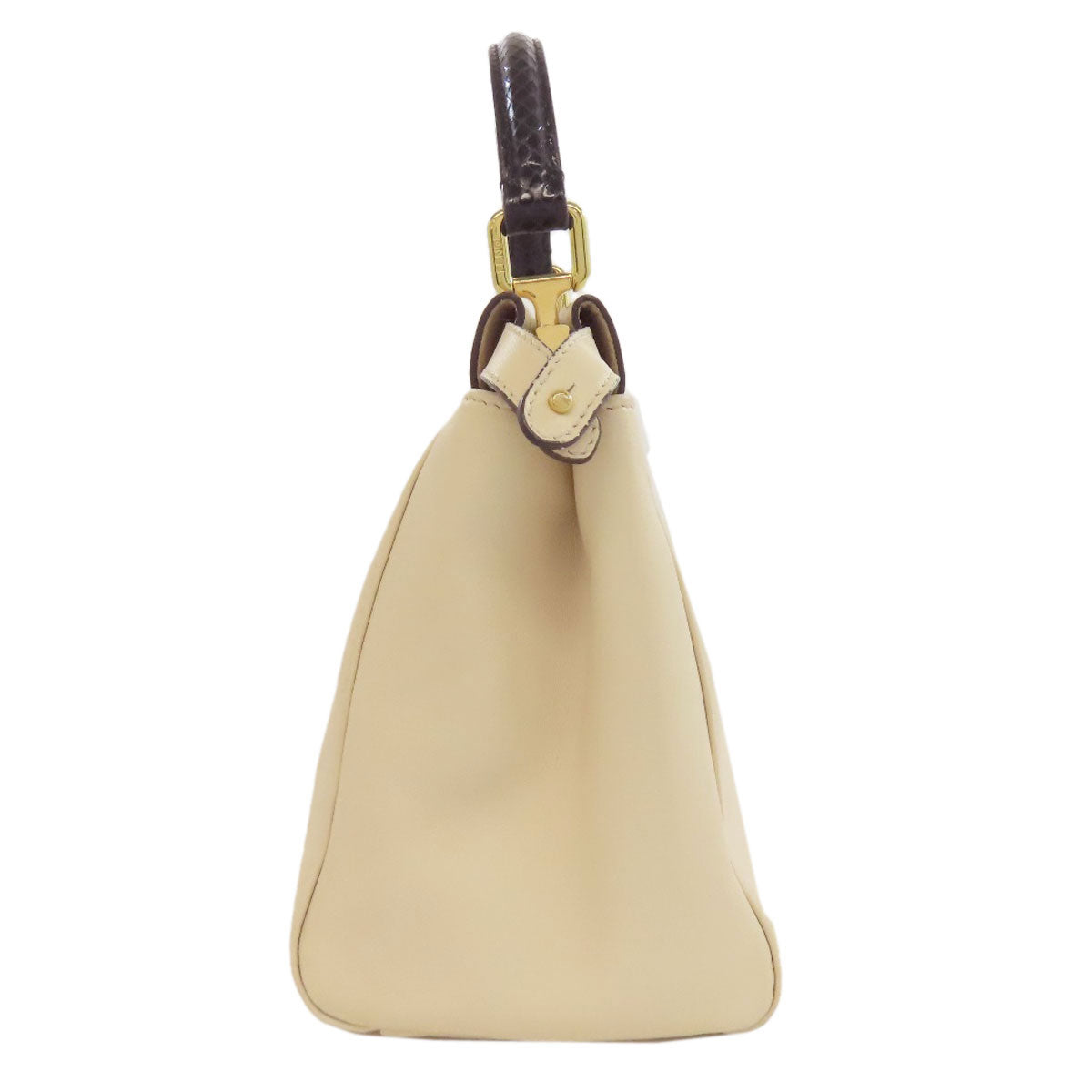 フェンディ ピーカブー ミニ モンスター 2WAY ハンドバッグ カーフ レディース 【中古】【FENDI】