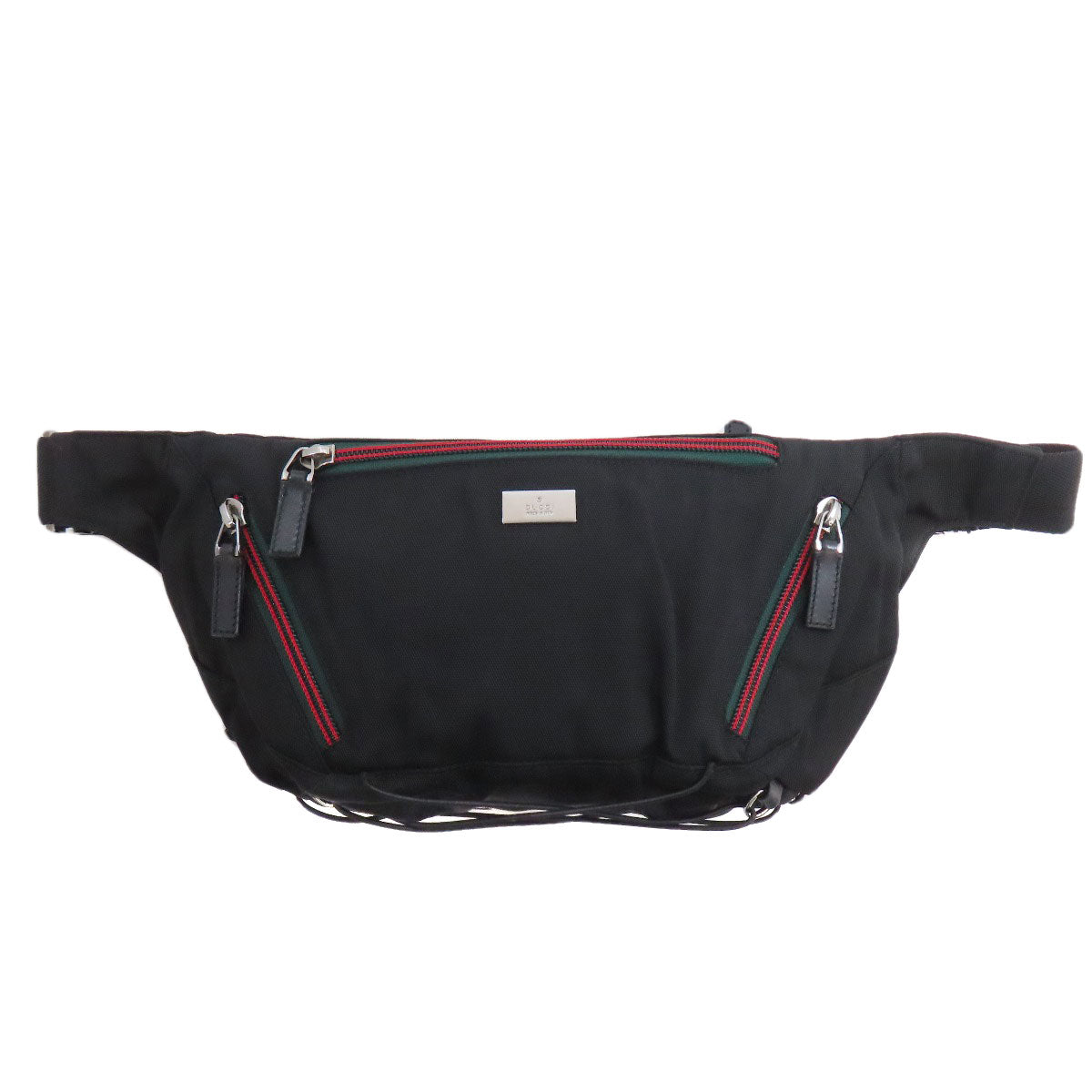 GUCCI 122350 Sherry line body bag Nylon canvas Ladies [Used]