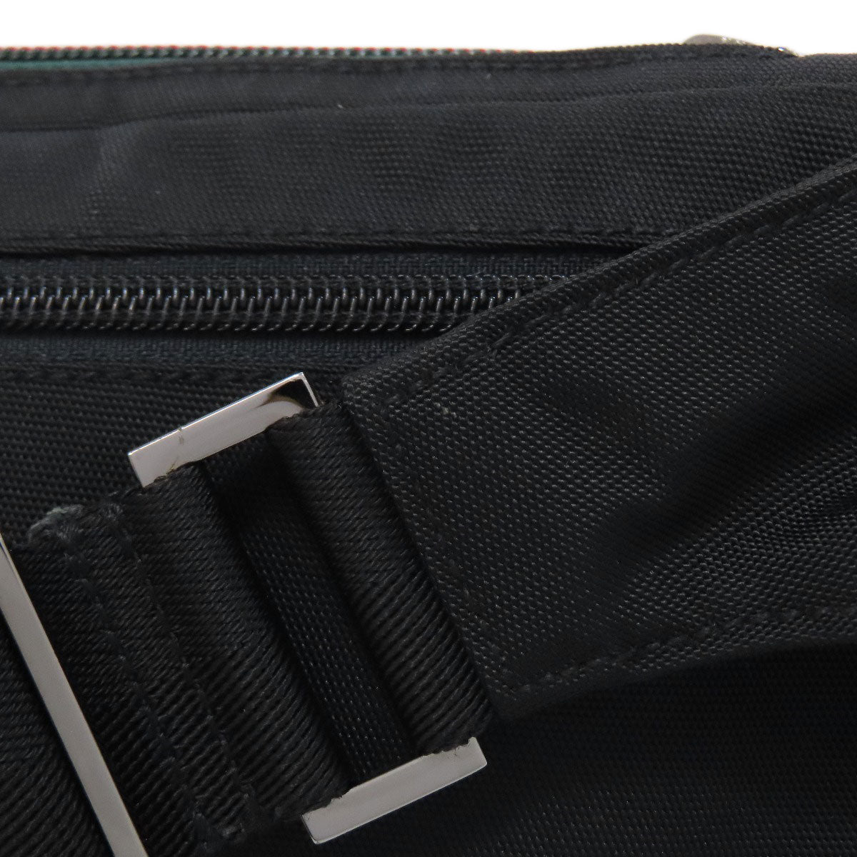 GUCCI 122350 Sherry line body bag Nylon canvas Ladies [Used]