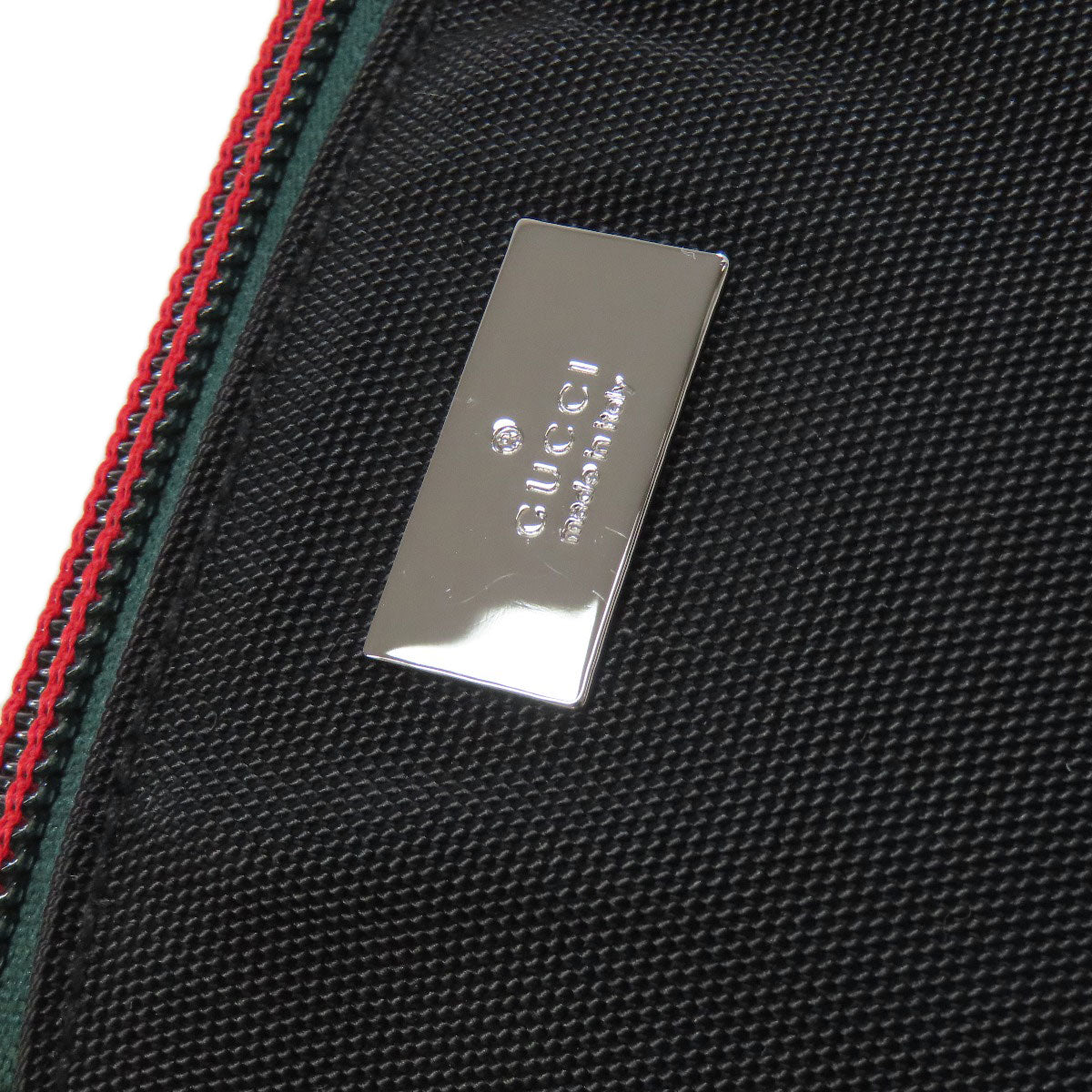 GUCCI 122350 Sherry line body bag Nylon canvas Ladies [Used]