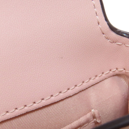 kate spade logo Shoulder Bag Leather Ladies [Used]