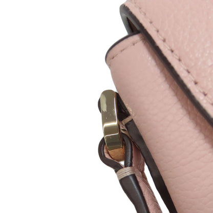 kate spade logo Shoulder Bag Leather Ladies [Used]