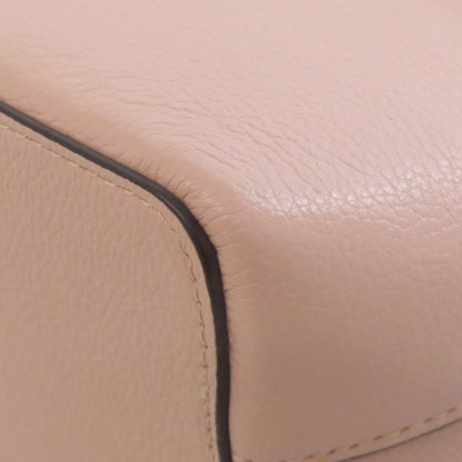 kate spade logo Shoulder Bag Leather Ladies [Used]