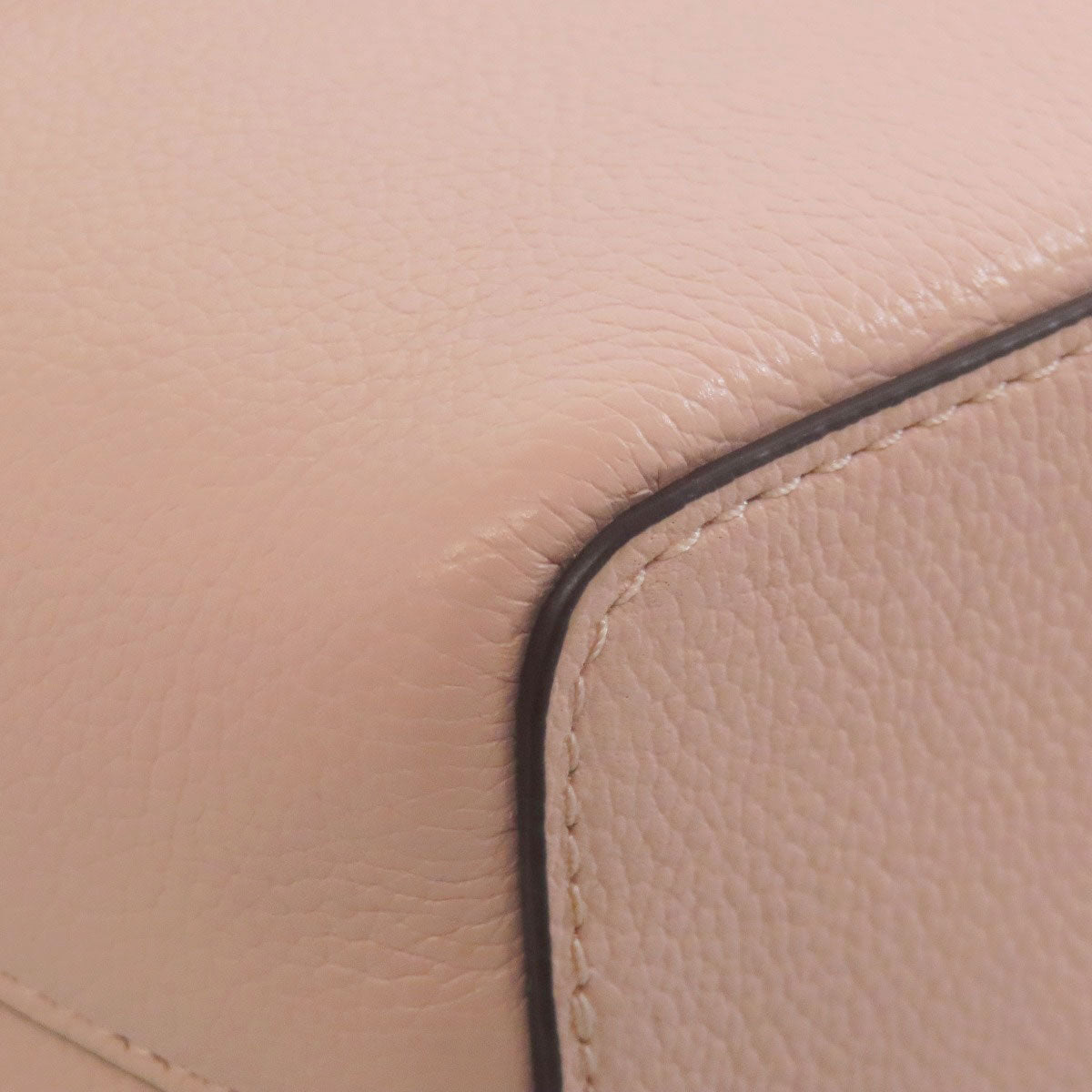 kate spade logo Shoulder Bag Leather Ladies [Used]